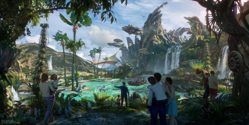 Disneyland Forward concept art