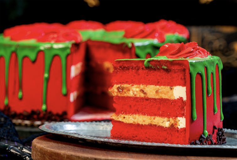 poison apple cake