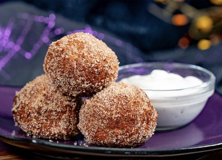 pumpkin spice fritters