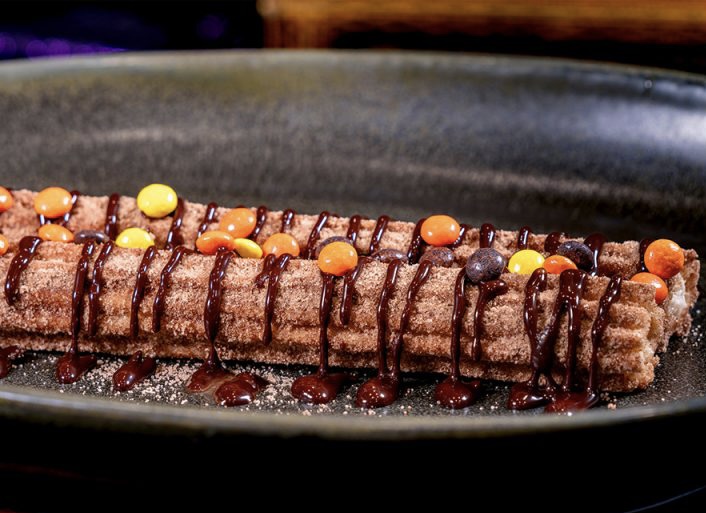 peanut butter churro Disneyland Halloween Foodie Guide