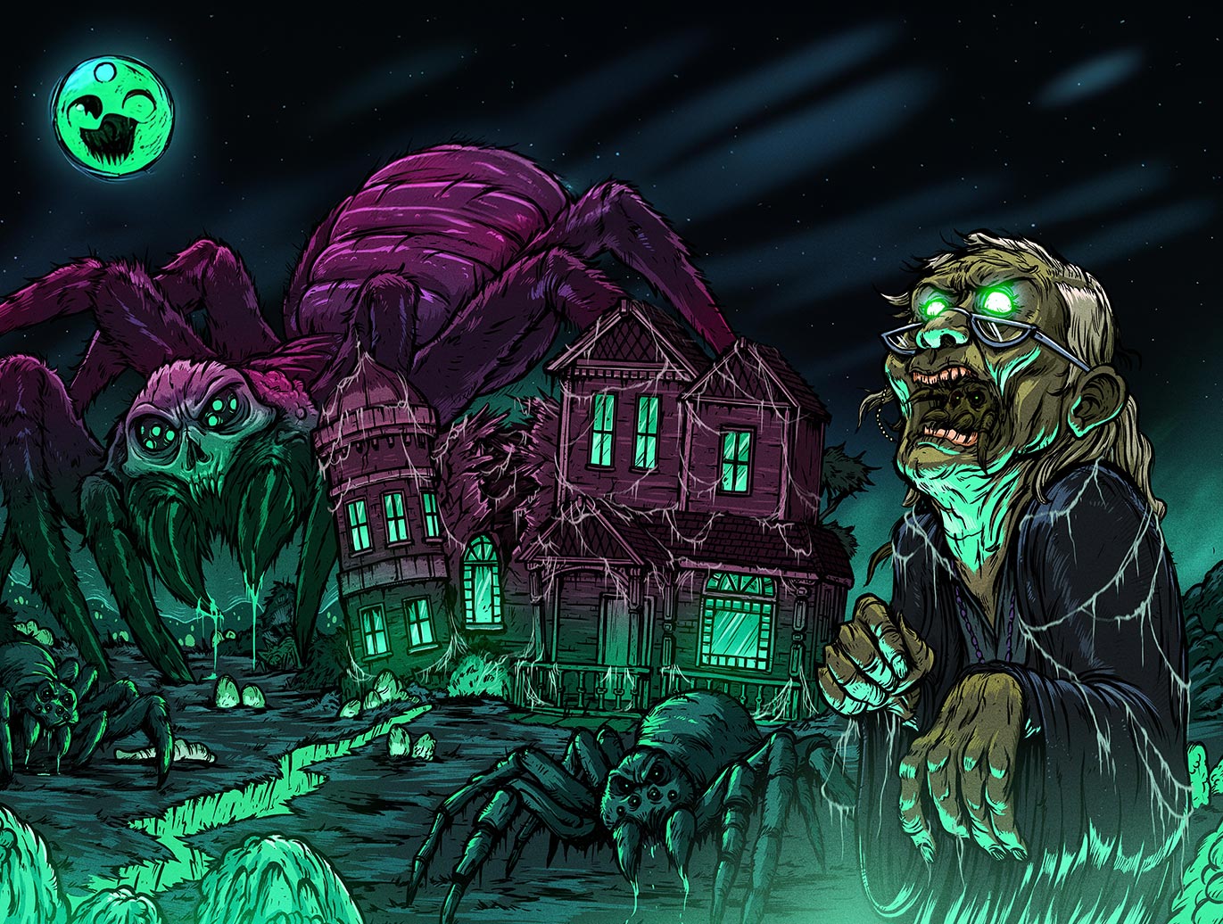 Widows Maze Knott's Scary Farm 2024