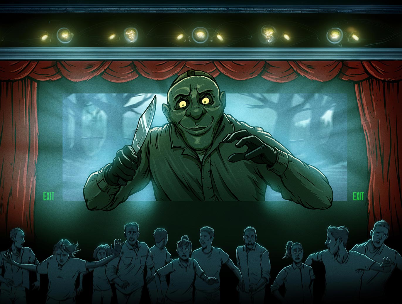 Cinema Slasher Knott's Scary Farm 2024
