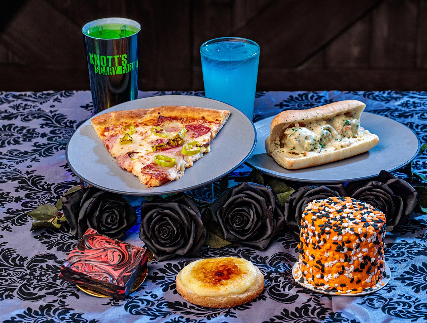 Prop Shop Pizzeria Knott's Scary Farm Foodie & Event Guide 2024