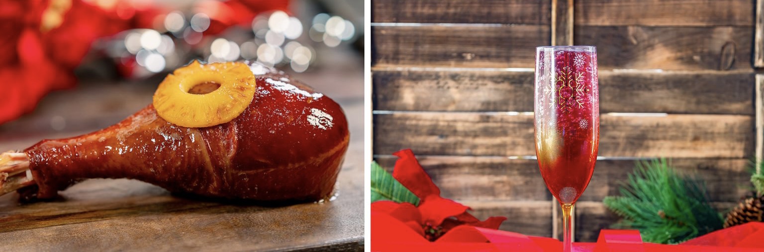 Honey-baked Turkey Leg Disneyland Resort Holiday Foodie Guide 2024