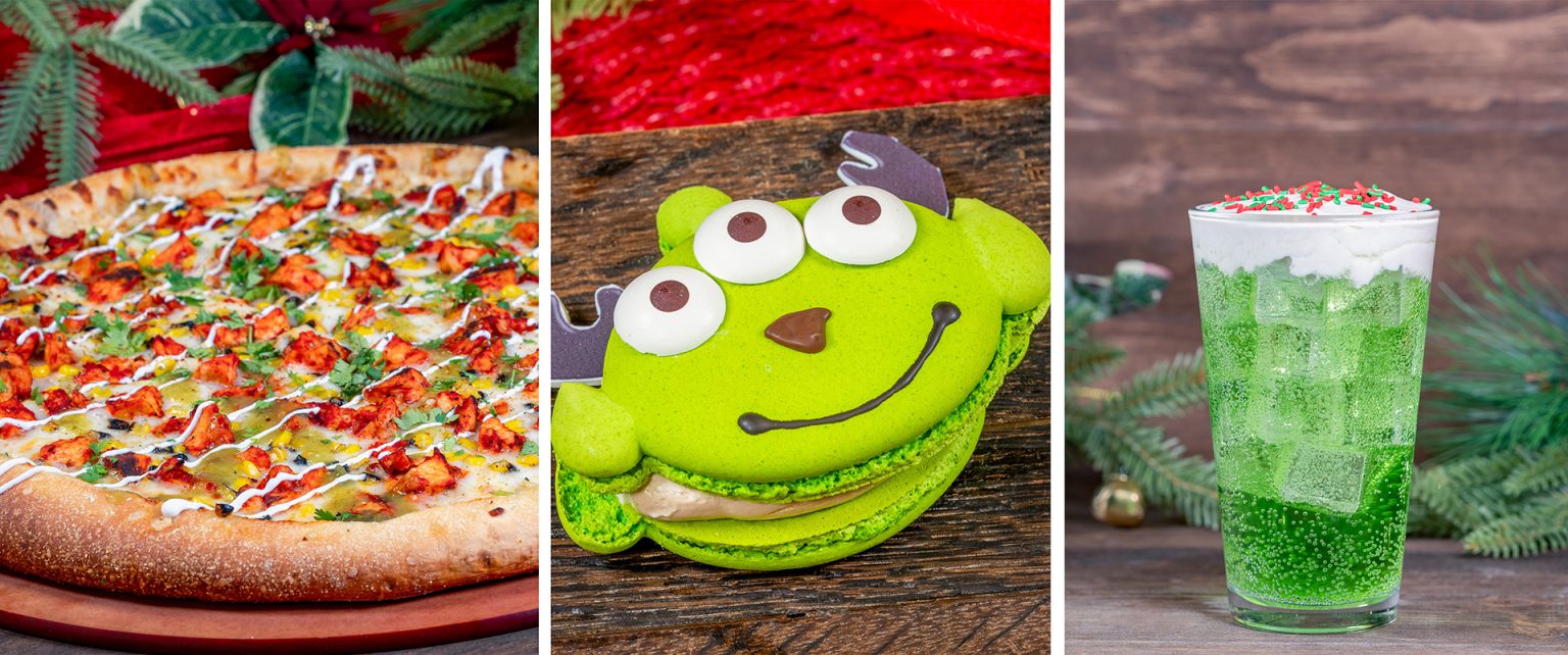 Alien Pizza Planet Disneyland Resort Holiday Foodie Guide 2024