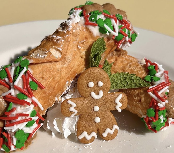 Naples Ristorante Gingerbread Connoli Disneland Resort Holiday Foodie Guide 2024