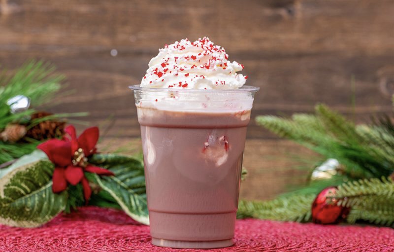 Warm Chocolate Float Disneyland Resort Holiday Foodie Guide 2024