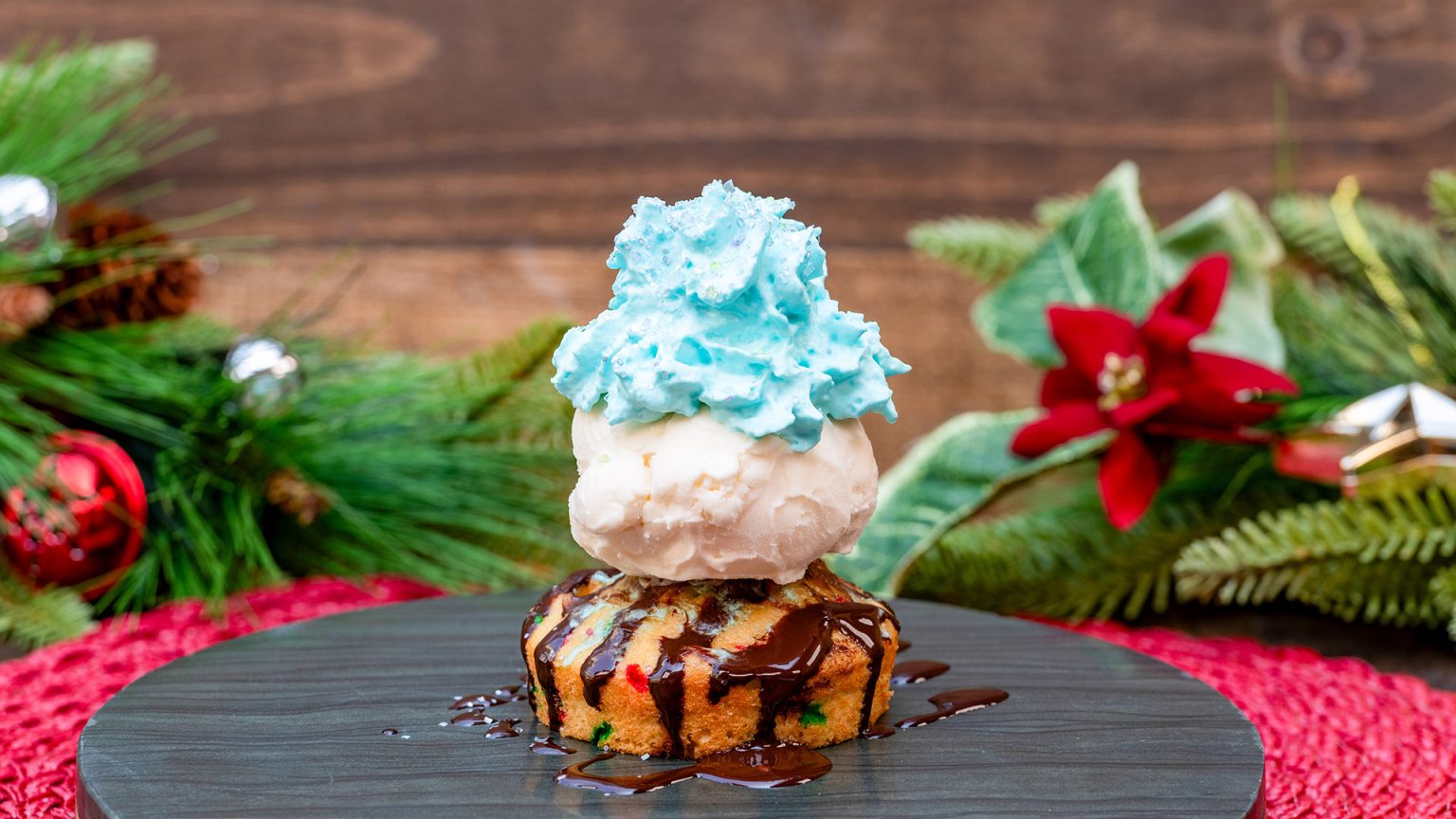 Holiday Confetti Cake with Häagen-Dazs Peppermint Bark Ice Cream