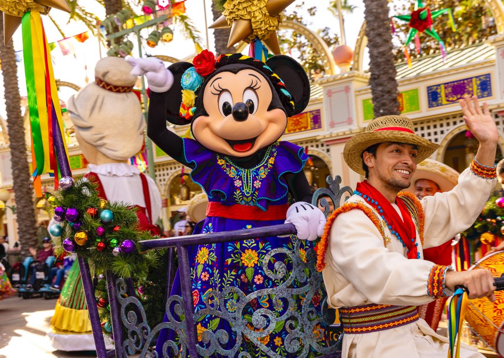 Disney Viva Navidad Street Party Holiday Entertainment Disneyland
