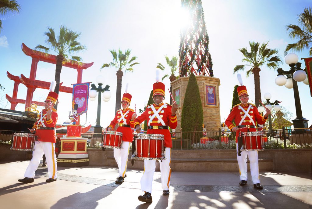 Holiday Toy Drummers Disney California Adventure Park