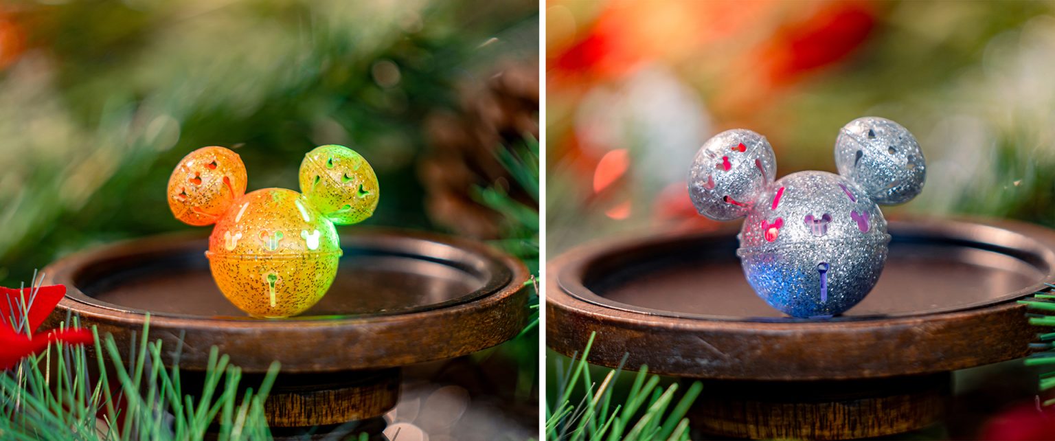 Mickey-shaped Jingle Bell Glow Cube