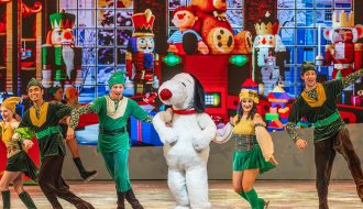 Snoopy's Night Before Christmas on ice Show