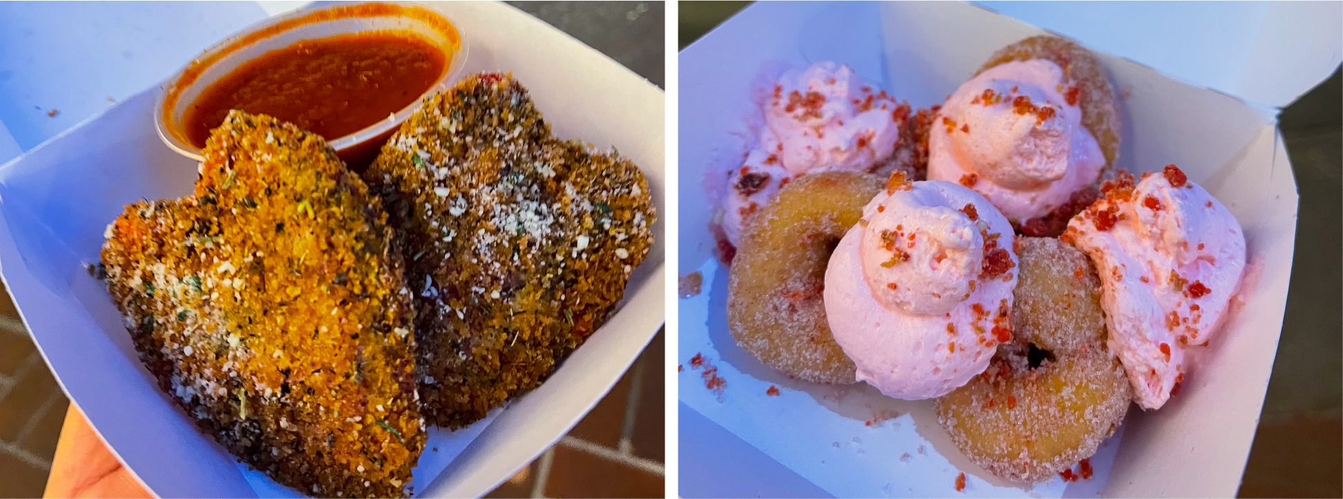 Tunnel of Love Donuts Disneyland Resort Heart-shaped Ravioli Cafe Daisy Sweethearts Nite 2025