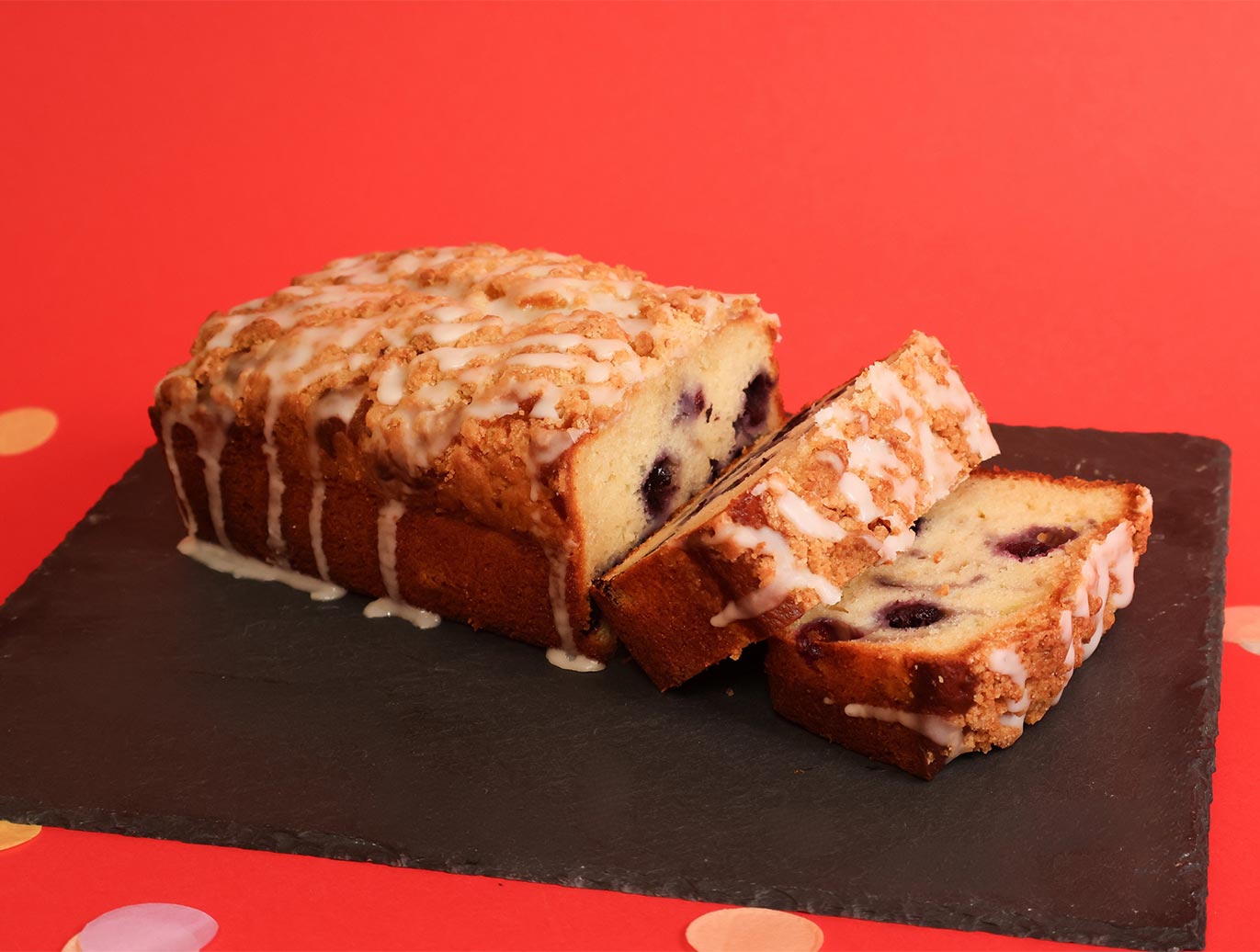 Ghost Town Bakery Knott’s Berry Farm Lucy's Lemon & Blueberry Yogurt Loaf